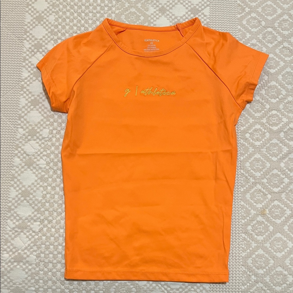 Women's Orange Muscle Tee